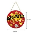 thumbnail image 3 of TIMIFIS Christmas Day Hanging Sign With Light Front Door Welcome Sign Wall Sign For Indoor Decor Home Decorative Signs Christmas Day Party Decoration -, 3 of 7
