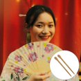 thumbnail image 2 of 2PCS Sandalwood Hairpins Vintage Hair Clips Updo Hair Insert Simple Antique Hair Accessories for Women Girls, 2 of 4