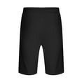 thumbnail image 3 of HAiming Mens Casual Sweat Shorts Drawstring Stretch Elastic Waist Short Pants Summer Beach Shorts with Pockets, 3 of 5