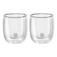 thumbnail image 1 of ZWILLING Sorrento 2 Piece Espresso Glass Set, Transparent, 1 of 8
