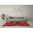 thumbnail image 3 of Ahgly Company Indoor Rectangle Abstract Red Modern Area Rugs, 8' x 10', 3 of 4