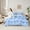 Blue, variant on Feelyou Cute Bow-tie Pink Twin Bedding Sets 7-Piece for Kid, Kawaii Cartoon Ribbon Bedding Comforter Set, Fashion Polkadots Reversible Sheet Sets, Super Cozy Room Decor