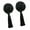 Black tassel, variant on Sparkling Rhinestones Pasties Nipple Cover with Tassels Adhesive Breast Cover