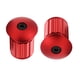 thumbnail image 1 of 2 uds, tapón de manillar, tapas de varilla de bloqueo de expansión de antideslizantes para de carretera, piezas de , rojo, 1 of 7