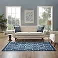 thumbnail image 7 of Modway Kalinda Rustic Vintage Moroccan Trellis 8x10 Area Rug in Beige, Moroccan Blue and Ivory, 7 of 7
