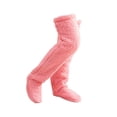 thumbnail image 2 of Calentadores de piernas de felpa jinwen medias largas para botas Rosa, 2 of 8