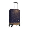 thumbnail image 3 of Naloa Gold Black Glitter Elastic Suitcase Protector, Travel Suitcase Protector Cover Fits 18-32in Suitcase - X-Large, 3 of 9