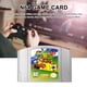 thumbnail image 4 of Tarjeta De Cartucho De Juegos Tarjeta de versión de la serie de la versión estadounidense para N64 (Super Mario 64), 4 of 7