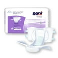 thumbnail image 5 of Seni Super Adult Incontinence Brief XS Heavy Absorbency Breathable, S-XS25-BS1, Heavy, 50 Ct, 5 of 9