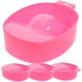 thumbnail image 1 of Generic 4 Pcs Pink Nail Soaking Bowls Home DIY and Professional, 1 of 6