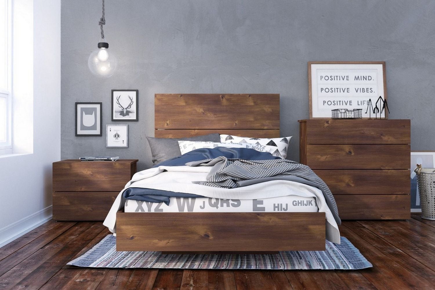 Table de nuit Nocce de Nexera en truffe