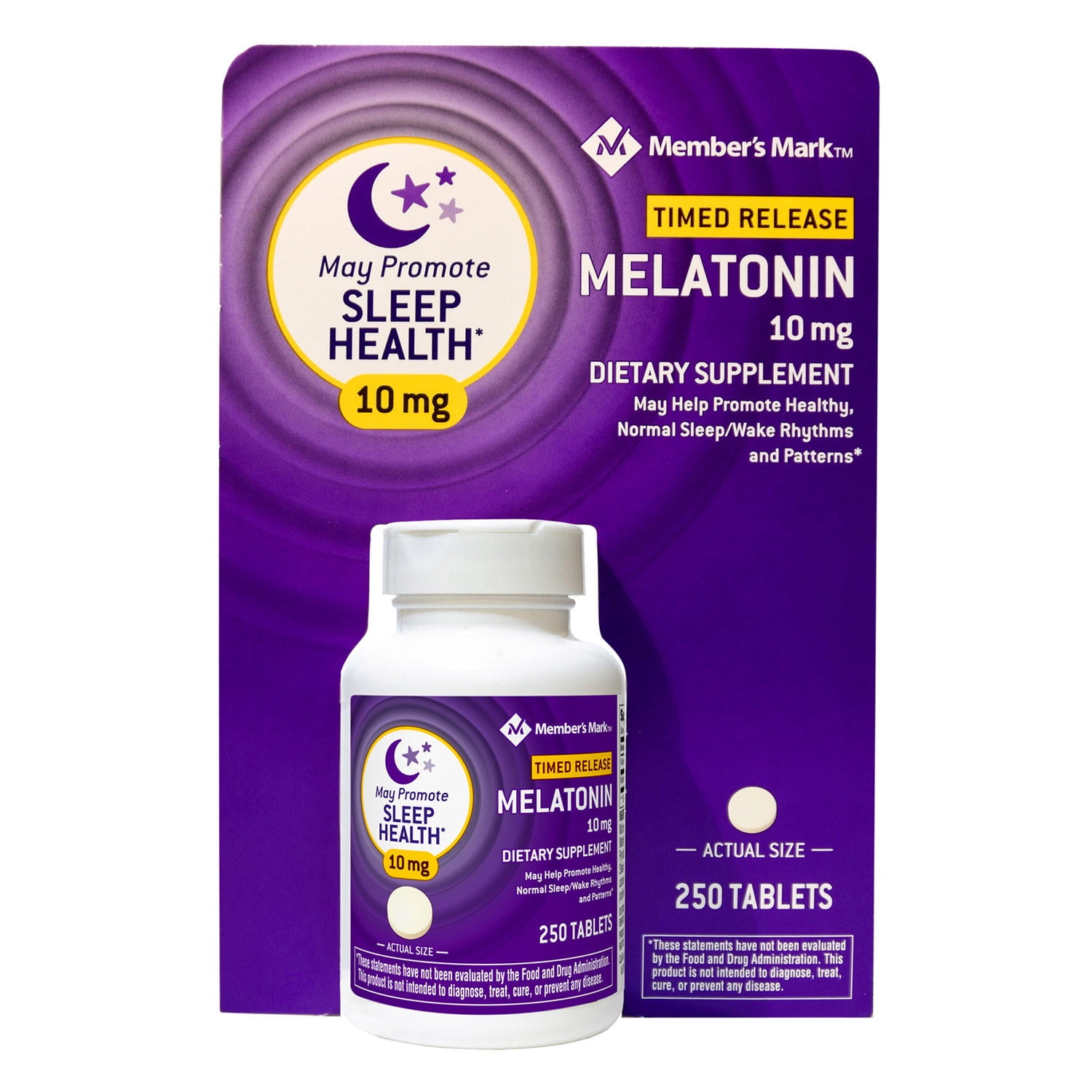 MM Timed Release Melatonin 10mg (250 ct.)