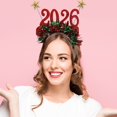 thumbnail image 4 of Plastic Striped Star Headband Colorful for Party New Year Cosplay Photo Prop Lightweight Durable for Kids 3+ 25g, 4 of 5