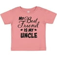 thumbnail image 3 of Inktastic My Best Friend is My Uncle with Hearts Boys or Girls Baby T-Shirt, 3 of 5