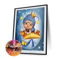 thumbnail image 3 of Cuadros Decorativos 5D DIY Taladro completo Forma redonda Elf Doll Rhinestone Diamante Dibujo para el hogar JShteea Nuevos Originales, 3 of 9
