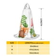 thumbnail image 2 of Honeii Cactus Gnome Print Poncho Cape, Cloak Coat, Snuggly Hooded Wearable Blanket, Hooded Cape For Teenagers,Halloween Costumes-, 2 of 7