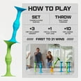 thumbnail image 4 of Popdarts PRO Pack Game Set (Rétro) - Jeu de lancer à ventouses intérieur et extérieur - Compétition avec un POP, 4 of 8