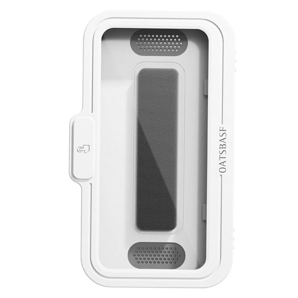Pisexur - Teléfono de ducha para hombre, giratorio, para baño, con funda para ducha, soporte de pared, para niños, organizador de electrónica