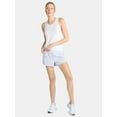 thumbnail image 2 of Avia Women's and Women's Plus Ribbed Shirred Back Tank Top, Size XS-4X, 2 of 5