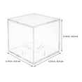 thumbnail image 2 of unbranded 3Ud Caja Decorativa Transparente Para Almacenar Y Exhibir Pelotas De Béisbol En Casa, 2 of 8
