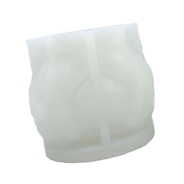 Modelo de silicona con forma de corazón para manualidades, fabricación de velas ligeras, modelo de jabón, fundición de jabón para decoración del hogar Sin patrones Macarena Fundición de silicona para velas