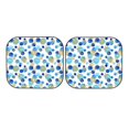 thumbnail image 7 of Fotbe Golden Blue Snowflakes 2-Piece Car Windshield Sun Shade | Sun Blocker for Car Windshield | Foldable Automotive Interior Accessories for Sun Protection-Medium, 7 of 7