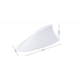 thumbnail image 4 of Antenne Requin (Blanc) 1 Pce, Antenne Aileron Requin, Antenne de Réception Radio FM/AM Universelle, Auto-Adhésive et Étanche, 4 of 4