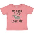 thumbnail image 3 of Inktastic Nana and Pop Love Me Sloth Girls Baby T-Shirt, 3 of 5