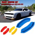 thumbnail image 2 of 1 Pair Front Bumper Lip Protector Cover For Dodge Challenger For SRT 2015-2019 Bumper Protector Diffuser Spoiler Splitter Guard, 2 of 7