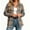 Khaki, variant on Akmaiox Plaid Shirts for Women Long Sleeve Button Down Business Casual Shirts with Pockets Loose Fitted Daily Going Out Tops for Women