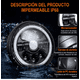 thumbnail image 3 of Faro Para Moto Universal De 7 Pulgadas+ Carcasa Y Soporte NEGRO, 3 of 4