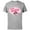 Athletic Heather, variant on Spider-Man Web Heart Love Romantic Be My Valentine - Short Sleeve Cotton T-Shirt for Adults - Customized-Athletic Heather
