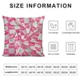 thumbnail image 5 of SHANXI Throw Pillow Covers Home Decor Fruit Pink Pillow Cases Decorative 22x22in, 5 of 5