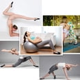 thumbnail image 4 of Calcetines antideslizantes negros de la yoga, calcetines antideslizantes para las mujeres de la aptitud del ballet de Pilates de la yoga, 4 of 4