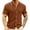 Brown, variant on Men's Business Casual Button Down Shirts Knitwear Woolen Shirt with Pocket Short Sleeve Solid Color Top Brown