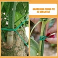 thumbnail image 4 of Attache de Fil de Jardin pour Fixer Plantes et Vignes avec Matériau PVC et Fer Robuste Vert 1 Rouleau, 4 of 9