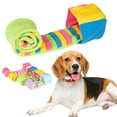 thumbnail image 1 of CSChome Pet Food Hiding Toy Interactive Snuffle Ball Toy - Collapsible Bite-Resistant Anxiety Relief Pet Nose Toy, 1 of 7