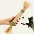thumbnail image 3 of Catmint Matatabi Stick Teaser for Cats Natural Teething Toy Interactive Hairball Control Large Molar Care Pet, 3 of 3
