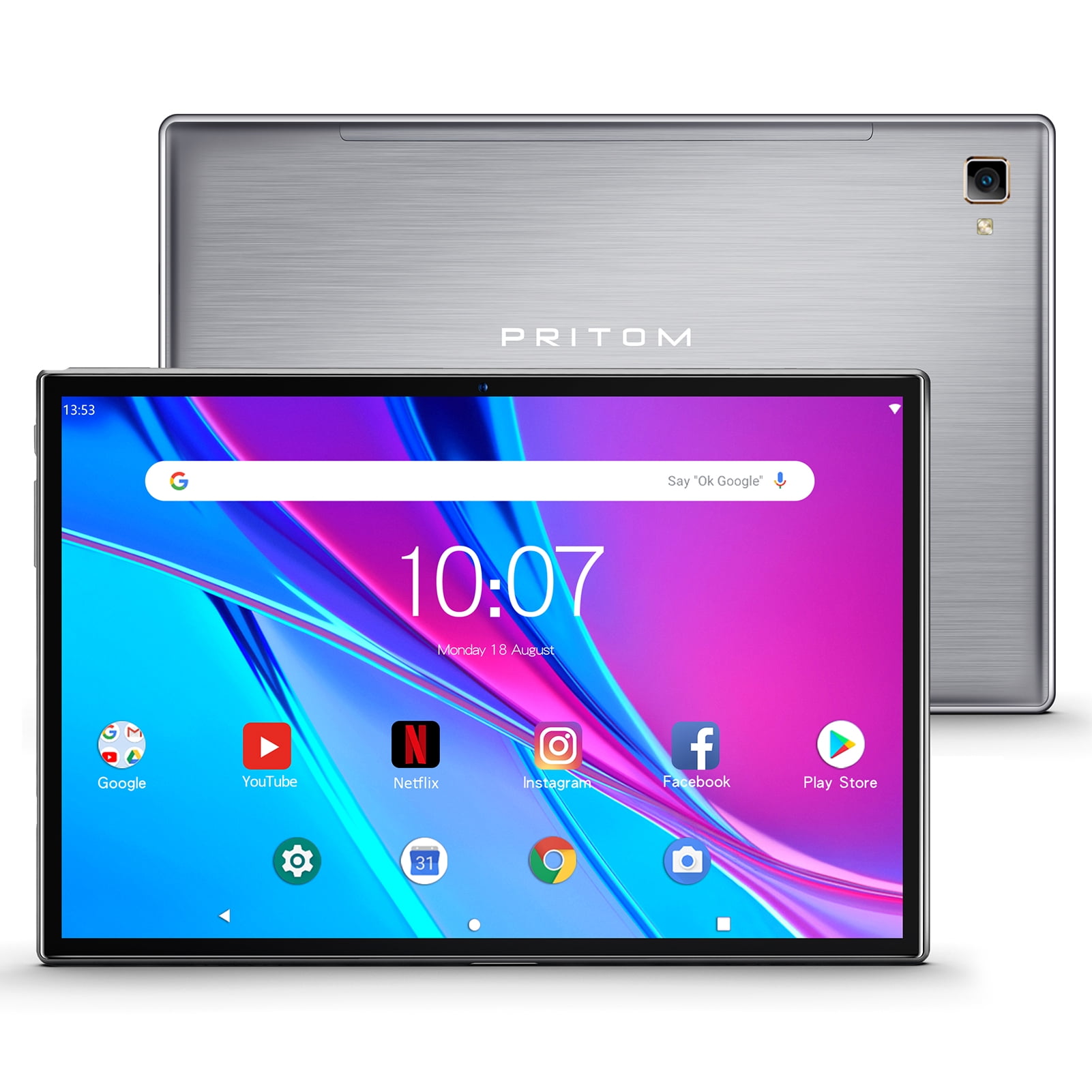 PRITOM TronPad L10 10.1インチ タブレット Pritom TronPad L10 Android Tablet - Best Reviews Tablets 5G