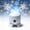 Snowflake, variant on Galaxy Projector Night Light, 360° Rotating LED Projector with Ocean/Snowflake/Christmas , USB Rechargeable & Touch Control, Multi-Angle Base for Bedroom Home Theater
