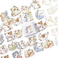 thumbnail image 4 of 45 pcs Cute Cat Stickers Set Strong Self-Adhesive Decorative Cat Stickers Decals Kawaii Animal Stickers, 4 of 5
