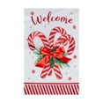 thumbnail image 2 of (2 pack) Candy Cane Yard Flag 11.5in x 18in, 2 of 7