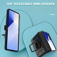 thumbnail image 3 of Allytech for Samsung Galaxy Z Flip 7 Case, Z Flip 7 Cover Case, Rugged Protective Shockproof Ring Hodlder Stand Hinge Protection Compatible Car Mount Phone Case for Galaxy Z Flip 7, Black, 3 of 6