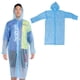 thumbnail image 2 of Impermeable Transparente Impermeable Al Aire Libre Adulto Transparente Portátil Reutilizable Impermeable Moda Senderismo Camping Impermeable Azul ANGGREK Fashion Raincoat, 2 of 8