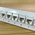 thumbnail image 6 of Ethernet Patch Panel CAT5e 10 Port RJ45 Wall & Rack Mount Keystone Jack Module, 6 of 11