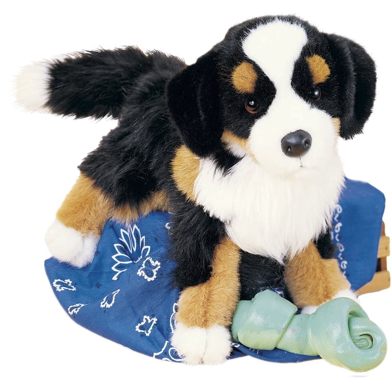 Douglas Trevor Bernese Mountain Dog Plush – 16 Inch Soft Stuffed Animal Toy (41cm)