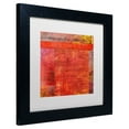 thumbnail image 3 of "Essence of Red 2" Canvas Art by Michelle Calkins, White Matte, Black Frame, 3 of 4