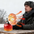 thumbnail image 4 of ZhyrZng Portable Outdoor Gas Heating Device - Butane Heater Mini Propane Tent Heater featuring Stainless Steel Cover For Winter Camping Ice Fishing And Emergency Warmth, 4 of 5