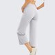 thumbnail image 4 of Pantalones de yoga cortos de cintura alta para mujer - Poliéster y spandex para uso diario y estilos de vida activos, 4 of 7