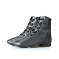thumbnail image 4 of Zapatos de baile para niños, zapatos de baile de jazz de PU de caña alta, zapatos de baile de jazz para hombres y adultos, zapatos de baile femeninos de suela blanda, 4 of 5